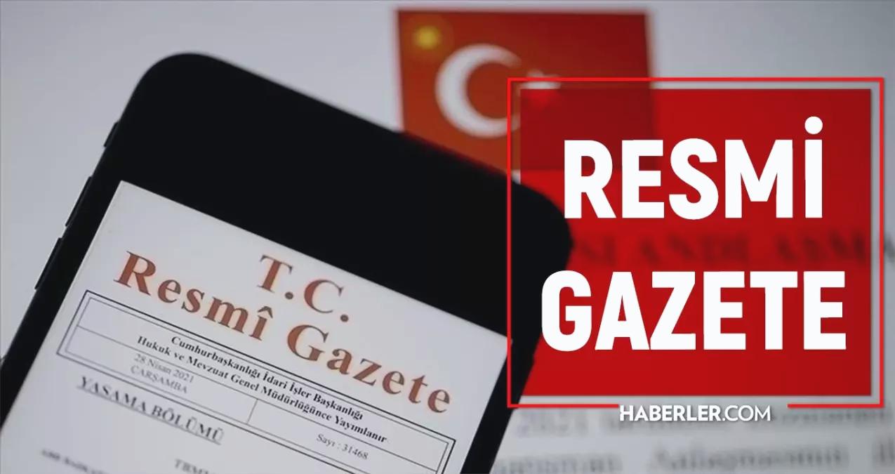 13 Nisan Pazar 2025 Resmi Gazete ATAMA KARARLARI! Bugünün kararları neler? 13 Nisan Resmi Gazete yayımlandı! 32266 sayılı Resmi Gazete atamalar listes