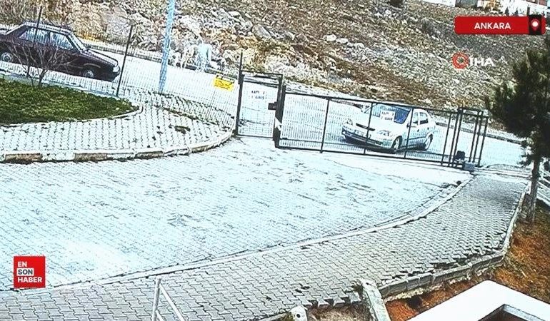Ankara’da beslediği sokak köpekleri çocuklara saldırırken seyirci kaldı