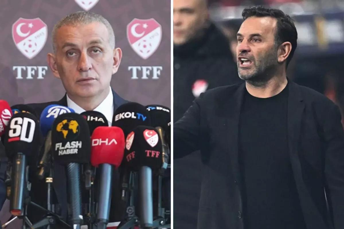 Basın toplantısına damga vurdu! Okan Buruk’tan TFF’ye bomba gönderme