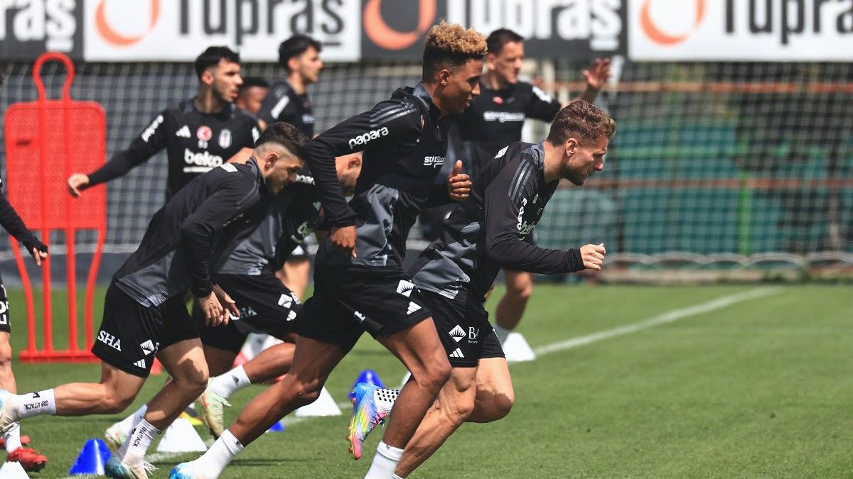 Beşiktaş, Göztepe maçının hazırlıklarını tamamladı