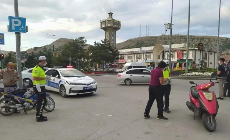 Beypazarı’nda Motosiklet Denetimi
