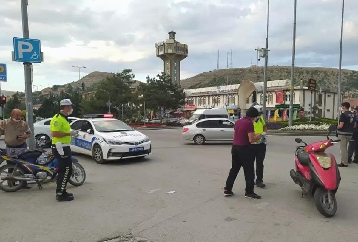 Beypazarı’nda Motosiklet Denetimi