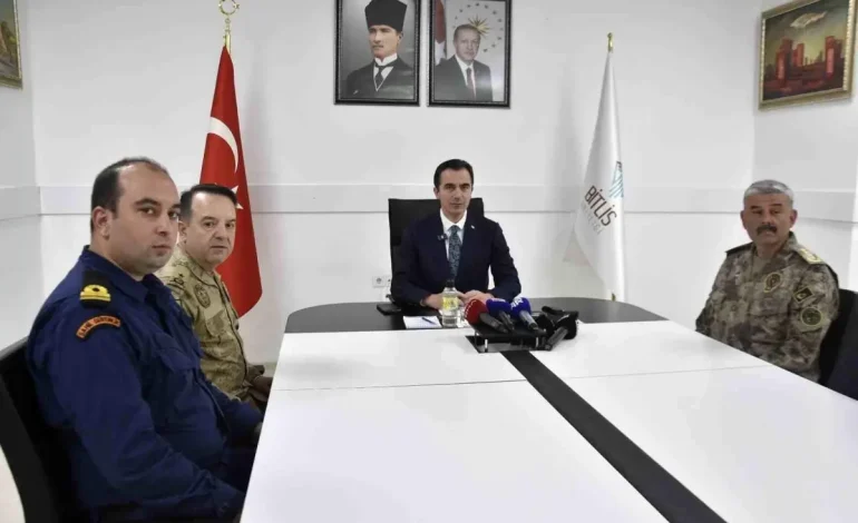 Bitlis’te Asayiş Raporu Açıklandı