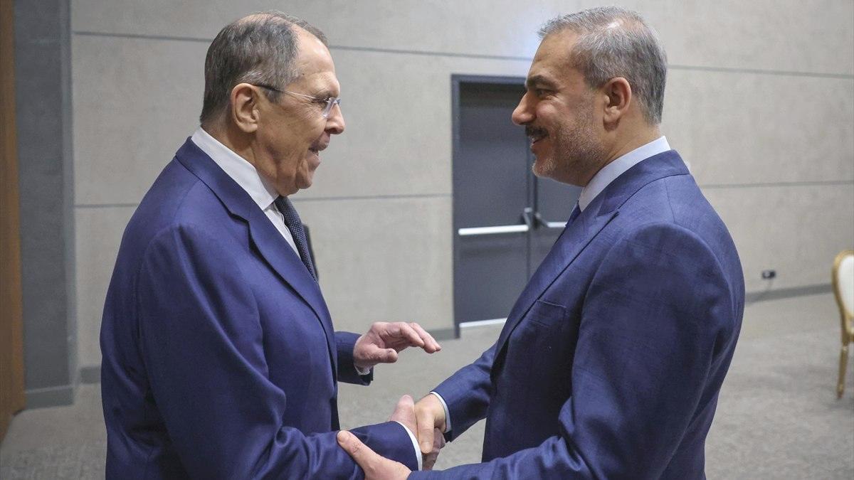Dışişleri Bakanı Fidan, Rus mevkidaşı Lavrov ile görüştü