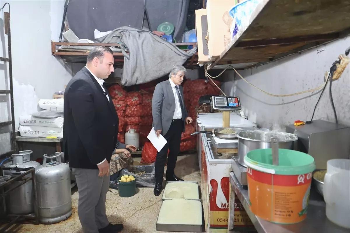 Döner imalathanesinde mide bulandıran görüntüler