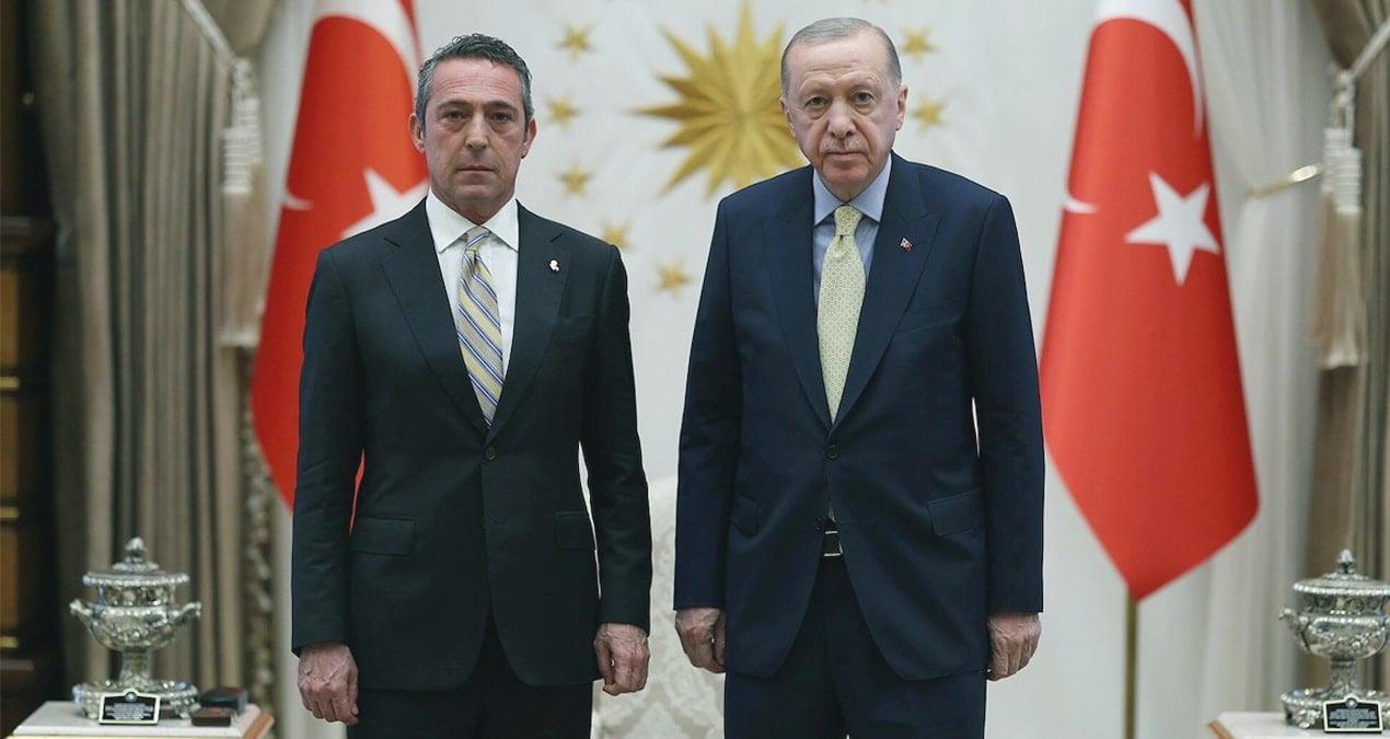 Erdoğan, Ali Koç ile bir araya