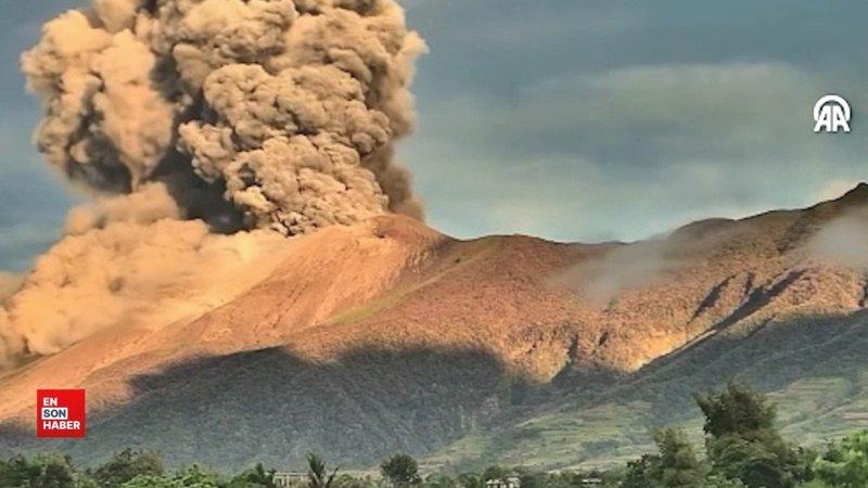 Filipinler’deki Kanlaon Yanardağı’nda patlama meydana geldi