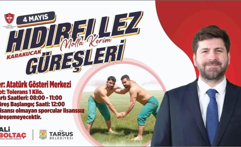 Hıdırellez Molla Kerim Karakucak Güreşleri Başlıyor