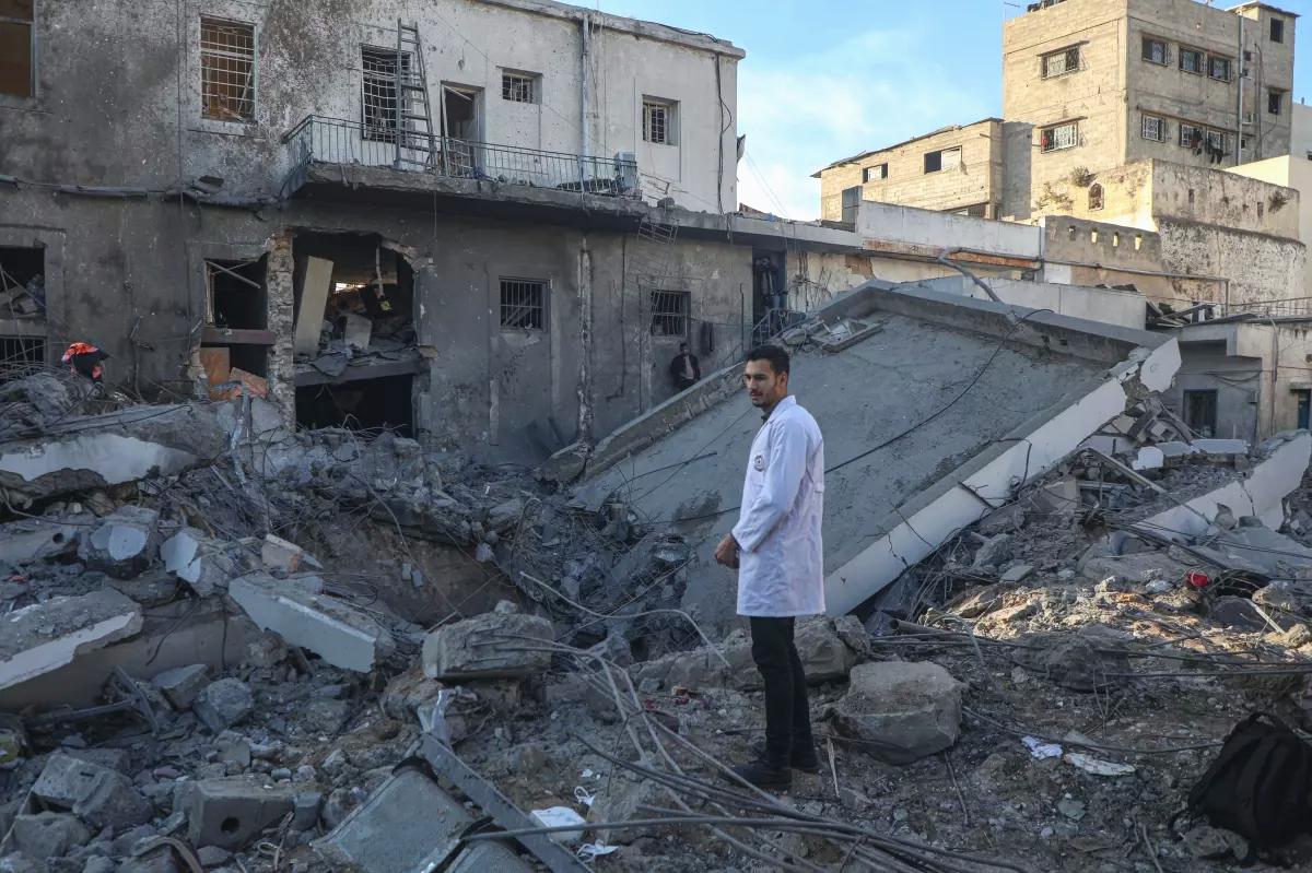 İsrail, Gazze’deki Hastaneye Hava Saldırısı Düzenledi