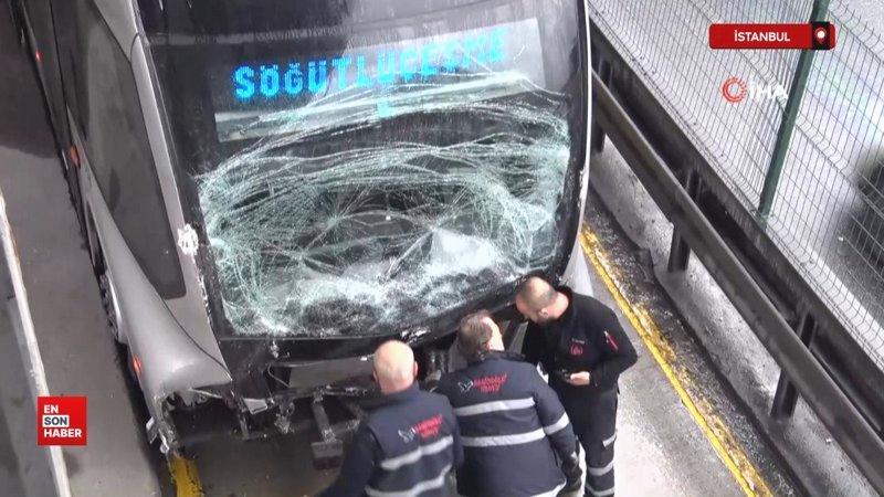 İstanbul Avcılar’da metrobüs kazası
