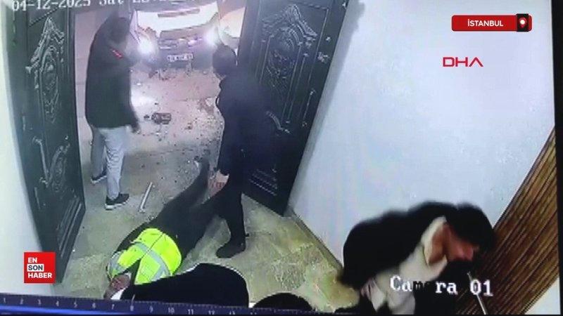 İstanbul’da otopark görevlisine çarpan minibüsün sürücüsü, aracını bırakıp kaçtı