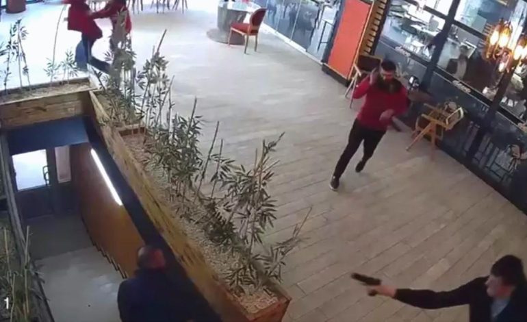 Kağızman’da Cinayet Anı Kamerada
