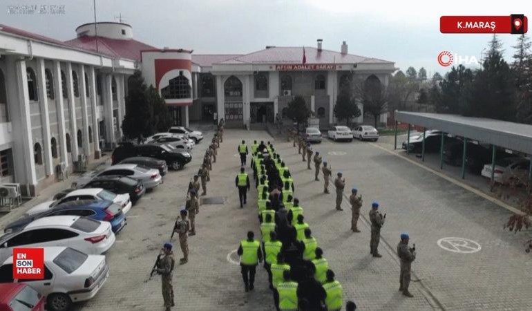 Kahramanmaraş’ta uyuşturucu tacirlerine operasyon