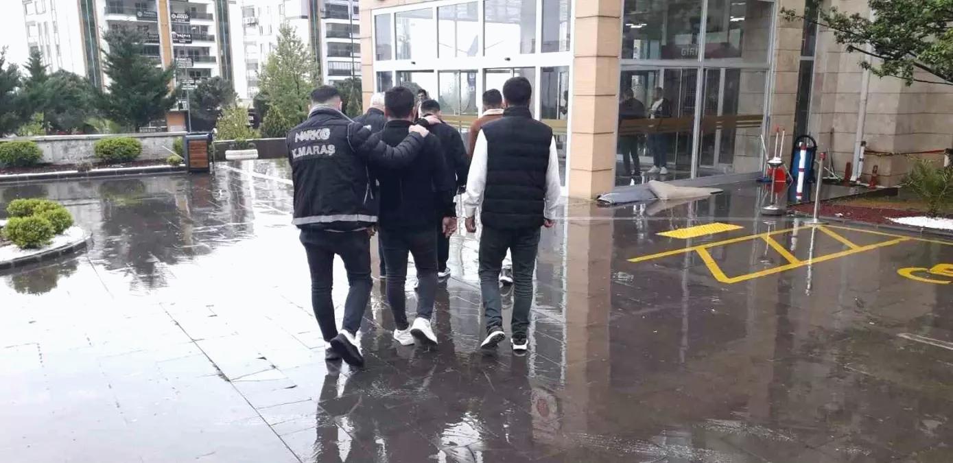 Kahramanmaraş’ta Uyuşturucu Ticareti Yapan 3 Şüpheli Tutuklandı