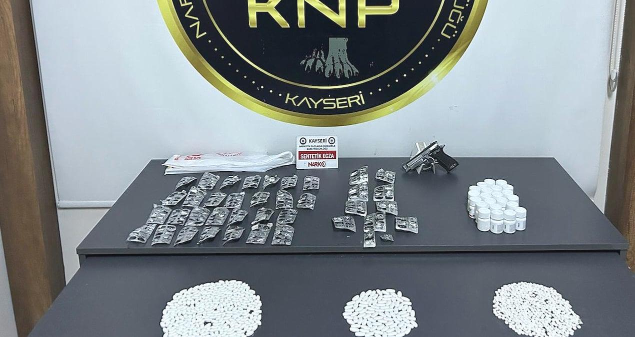 Kayseri’de ‘torbacılara’ operasyon! 3 kişi yakalandı