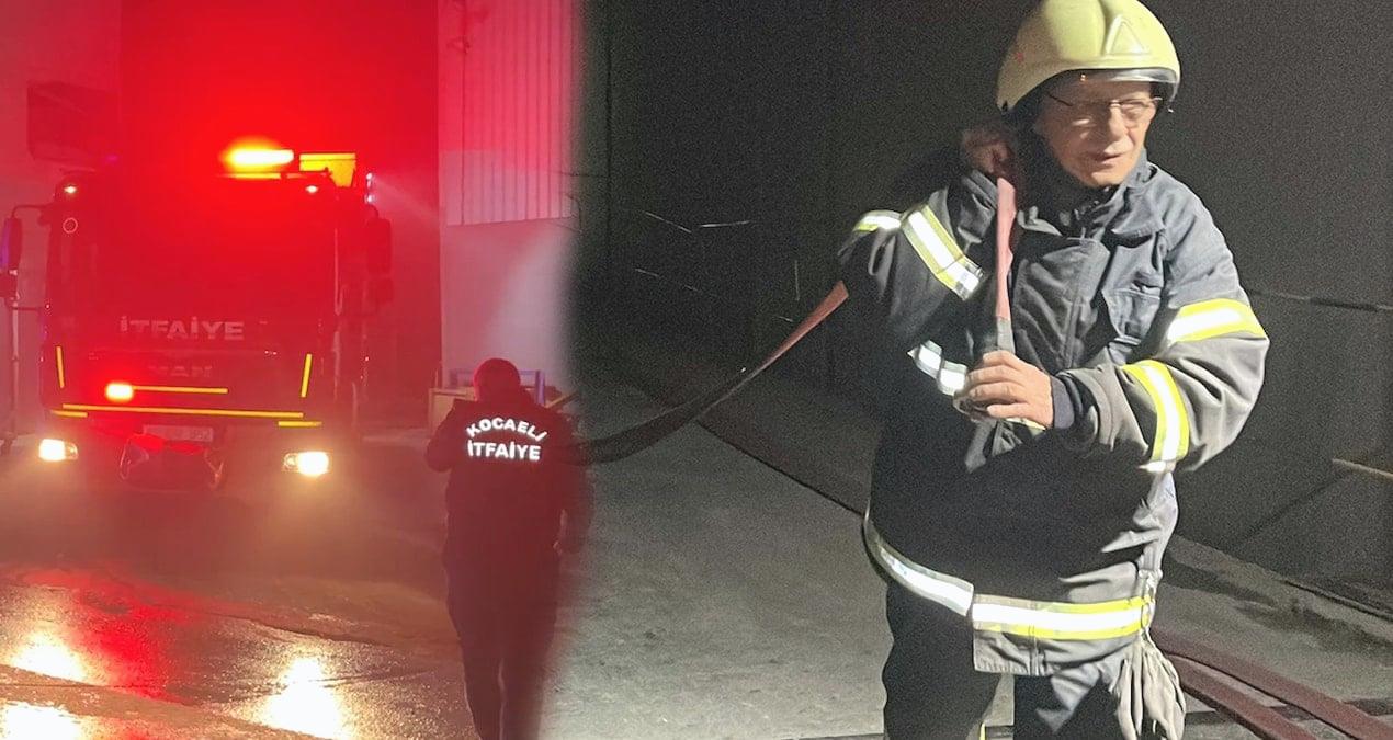 Kocaeli’nde fabrikada yangın çıktı! Çalışanlar fark etti, itfaiyeyi aradı