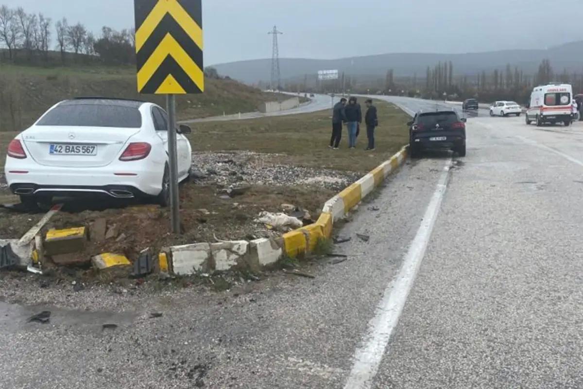 Konya’da trafik kazası! 9 yaralı