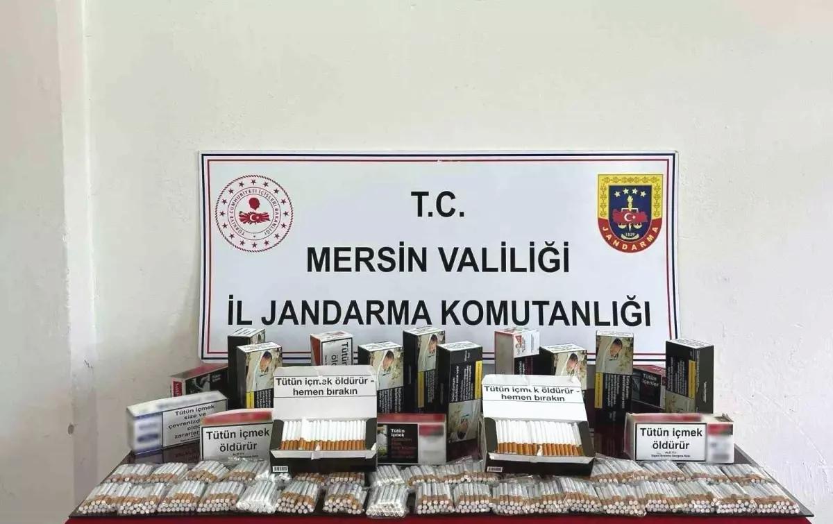 Mersin’de Kaçak Sigara Ticareti Operasyonu