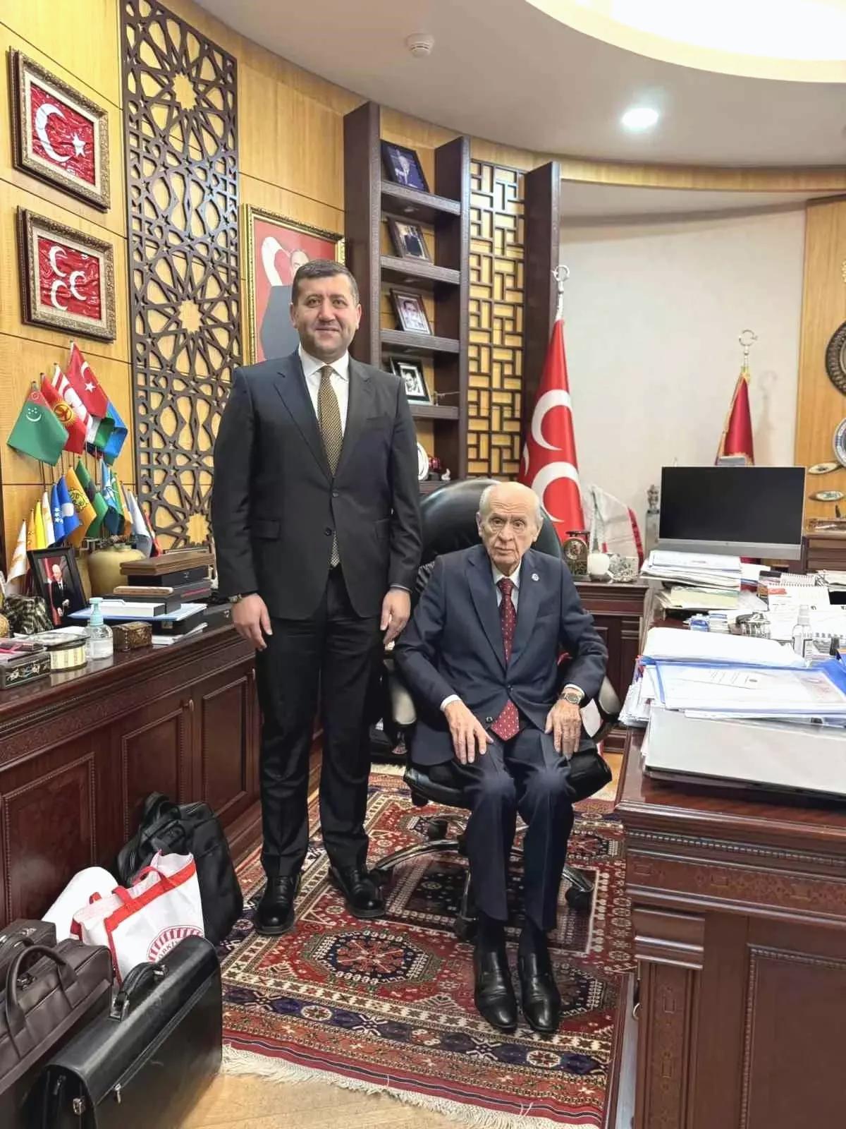 MHP’li Baki Ersoy’dan Bahçeli’ye Ziyaret
