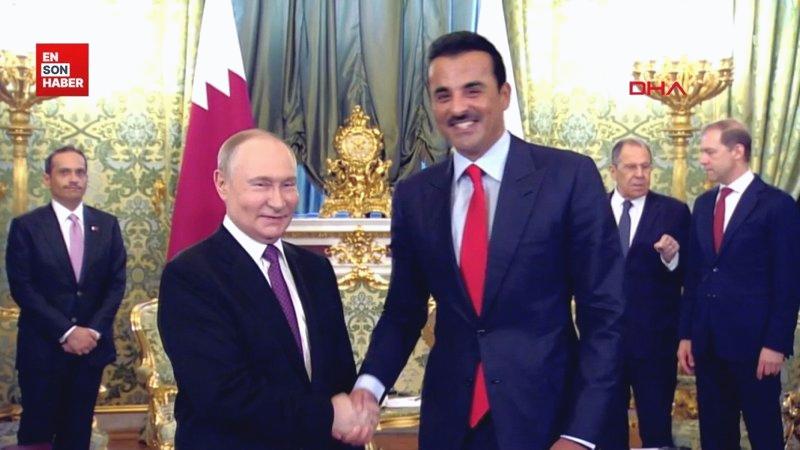 Putin ve Katar Emiri Al Sani Moskova’da bir araya gelecek