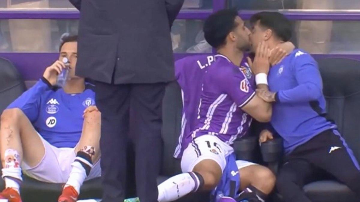 Real Valladolid’in yedek kulübesinde kavga çıktı: Takım arkadaşına saldırdı
