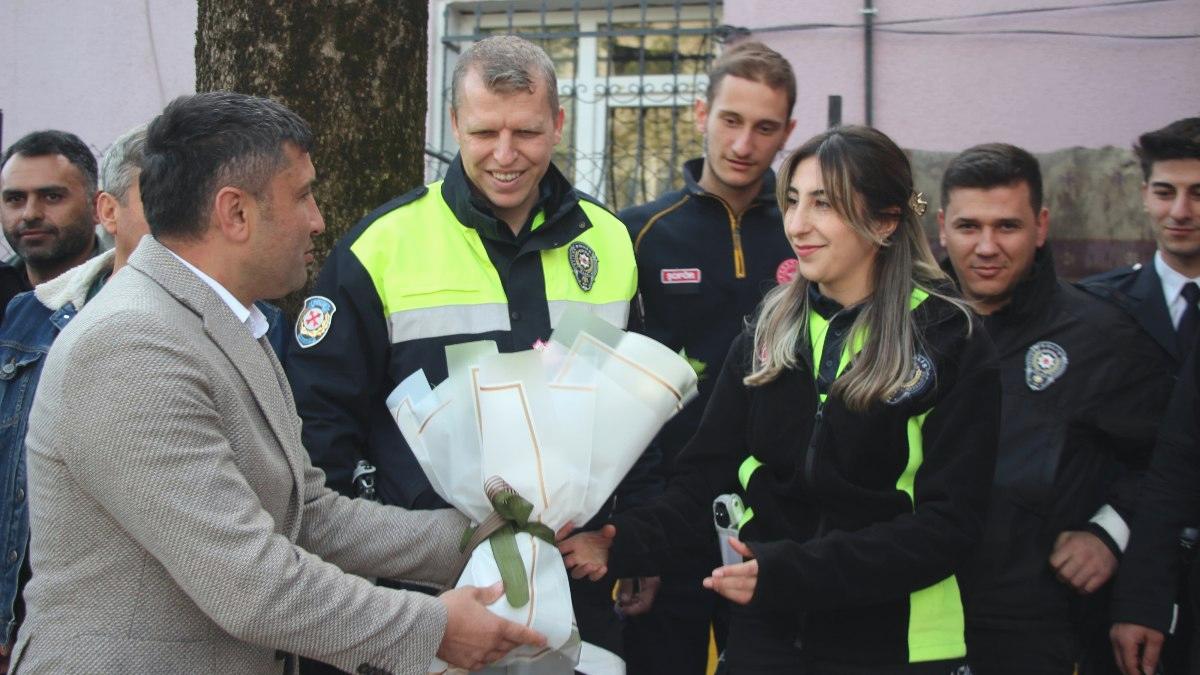 Sakarya’da bıçaklı kavga ihbarına giden polislere sürpriz