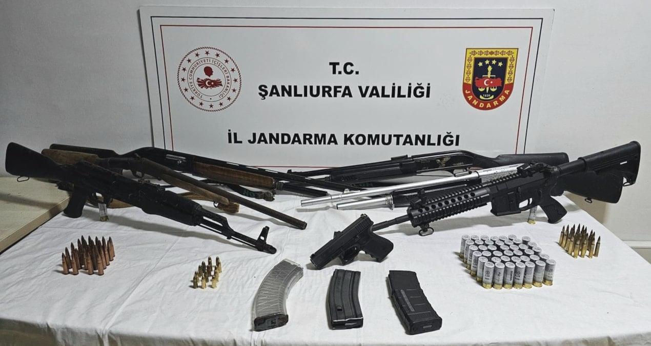Şanlıurfa’da silah kaçakçılığı operasyonunda 2 gözaltı