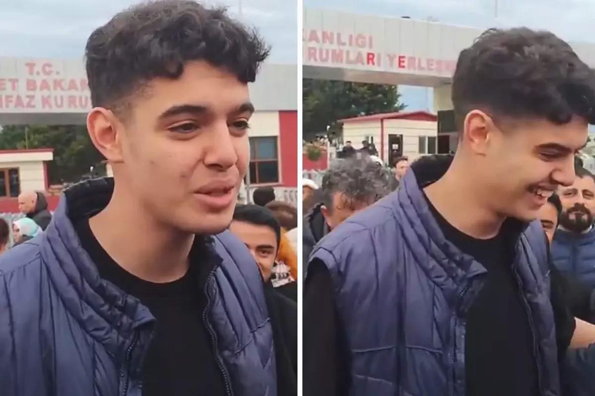 Tahliye edilen Berkay Gezgin’den ilk açıklama: Her şey çok güzel olacak