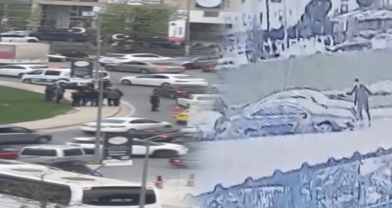 Trafikte tartıştığı sürücüye ateş açıp kaçtı; o anlar kamerada