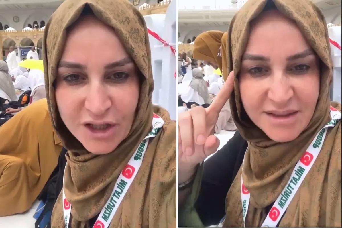 Türk vatandaşı Kabe’de yaşadığı duruma isyan etti: Yerin dibine geçmemiz lazım