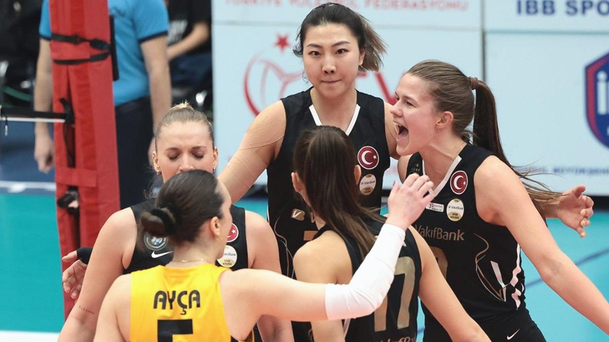 VakıfBank, Eczacıbaşı’nı mağlup etti