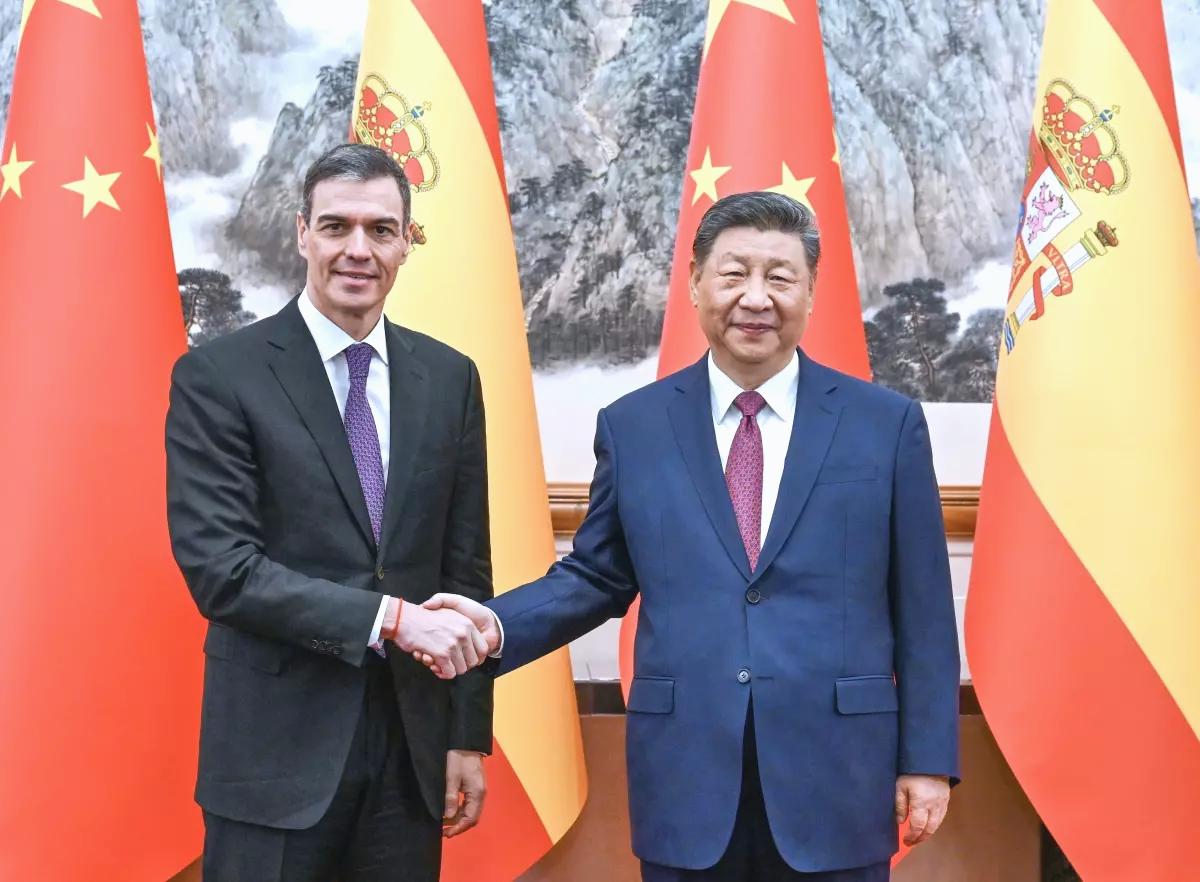 Xi Jinping ve Pedro Sanchez Beijing’de Bir Araya Geldi
