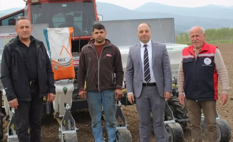 Yerli Mısır Tohumu Ekimi Başladı