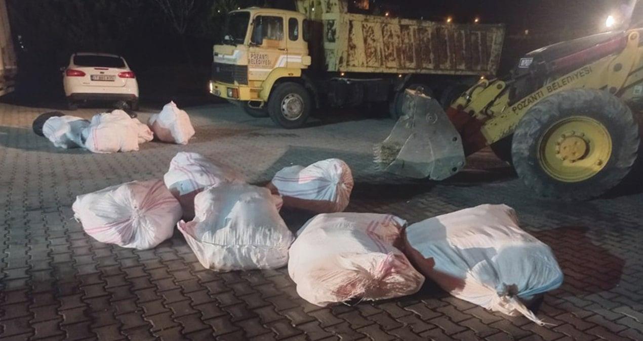 Yolcu otobüsünün bagajında ele geçirildi! 1400 kilogram imha edildi