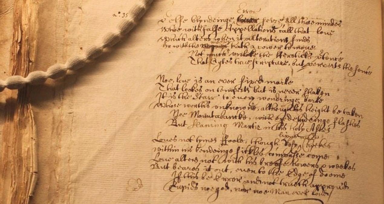 Yüzyıllar sonra ortaya çıktı: Shakespeare’in gizli sonesi bulundu
