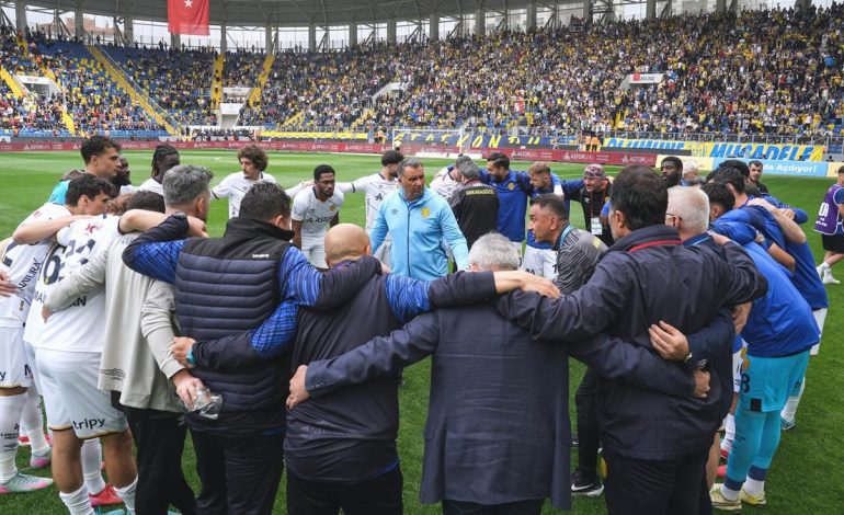1. Lig’de küme düşen son takım Ankaragücü!