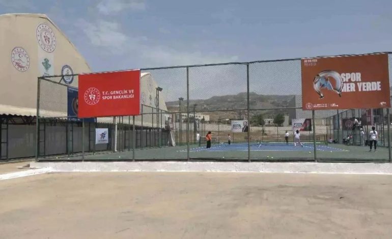 4. Uluslararası Cudi Cup Tenis Turnuvası hazırlıkları tamamlandı