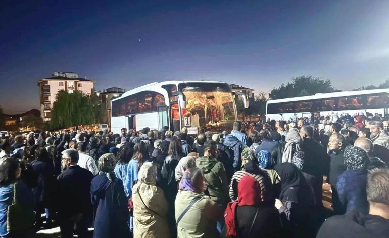 66 Hacı Adayı Kutsal Topraklara Uğurlandı