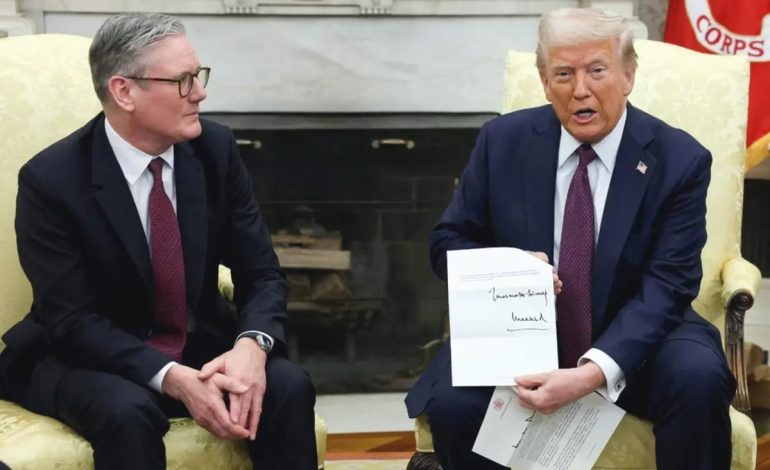 ABD Başkanı Donald Trump: İngiltere ile çığır açan bir gümrük anlaşmasına imza attık