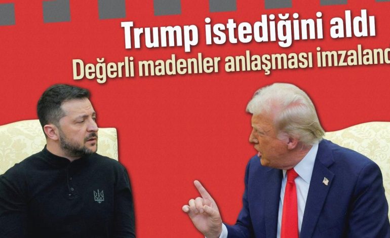ABD ve Ukrayna değerli madenler anlaşmasını imzaladı