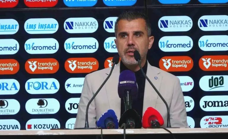 Adana Demirspor’da Teknik Direktör Avcı’dan Açıklamalar