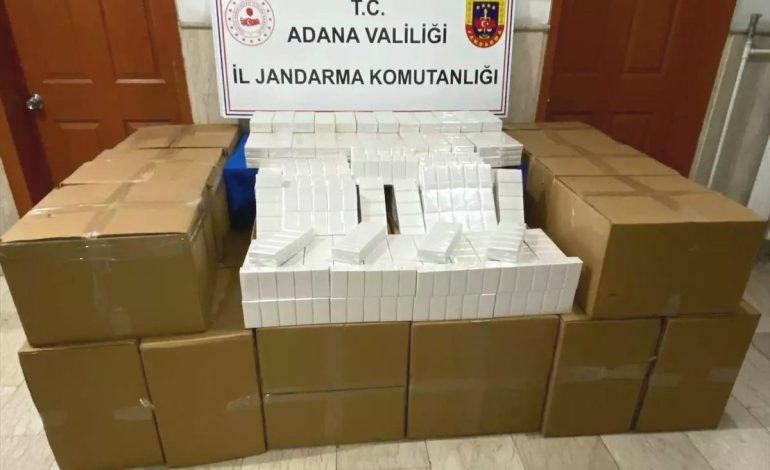 Adana’da 16 Bin Paket Makaron Ele Geçirildi