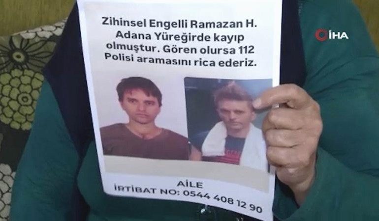 Adana’da hırsızı görünce şoka giren zihinsel engelli genç 34 gündür kayıp