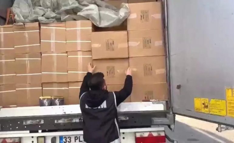 Adana’da Kaçak Tütün ve Sigara Operasyonu