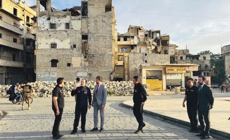 AFAD Başkanı Halep’te Temaslarda Bulundu