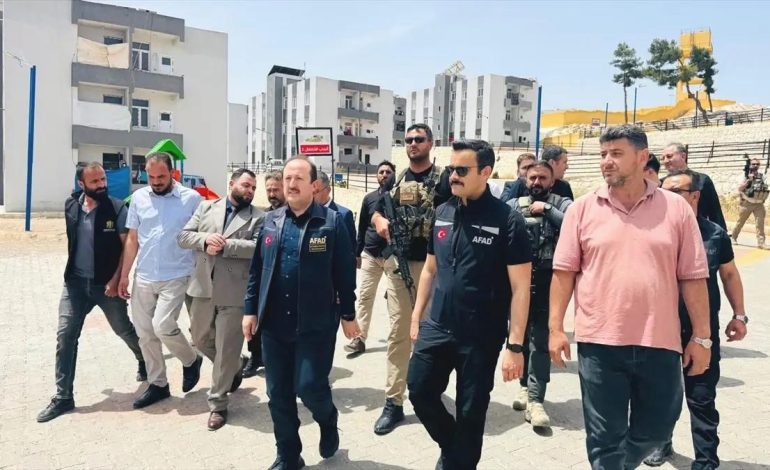 AFAD Başkanı İdlib’de