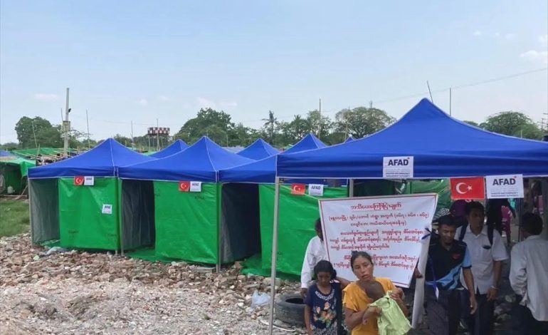 AFAD, Myanmar’a Yardım Gönderdi