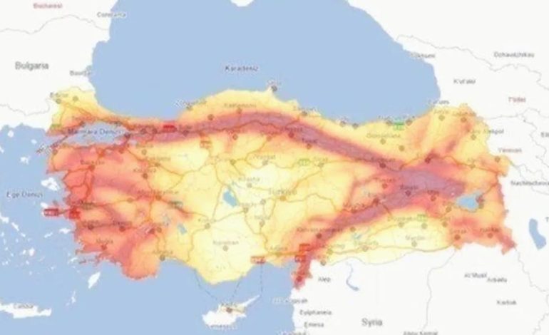 AFAD: Ülkemizde toplam 485 diri fay segmenti bulunmaktadır