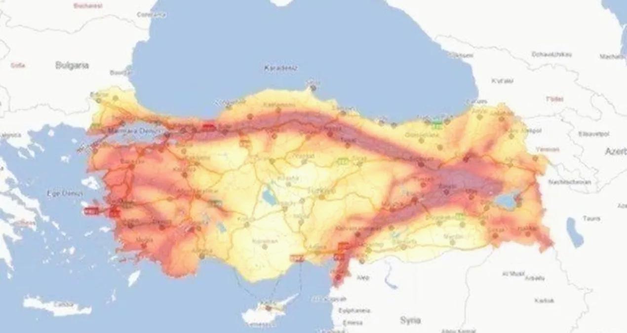 AFAD: Ülkemizde toplam 485 diri fay segmenti bulunmaktadır