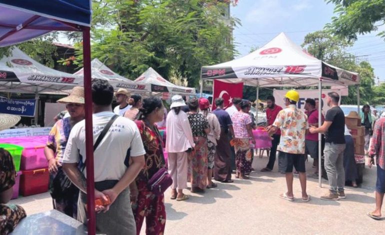 AFAD’dan Myanmar’daki depremzedelere yardım eli